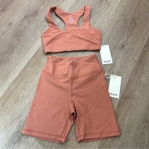 MATE the Label Terracotta Bike Shorts
